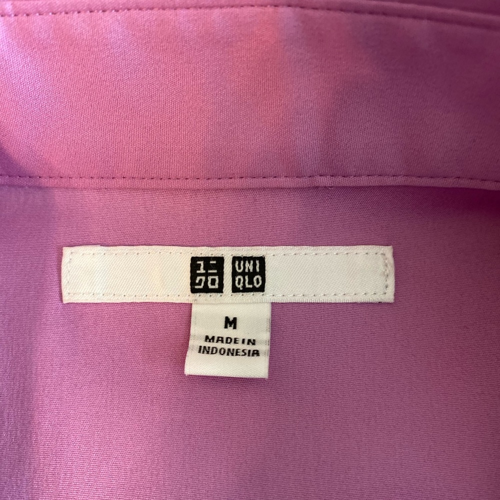 Uniqlo Pink Button-Down Shirt - Picture 4 of 6